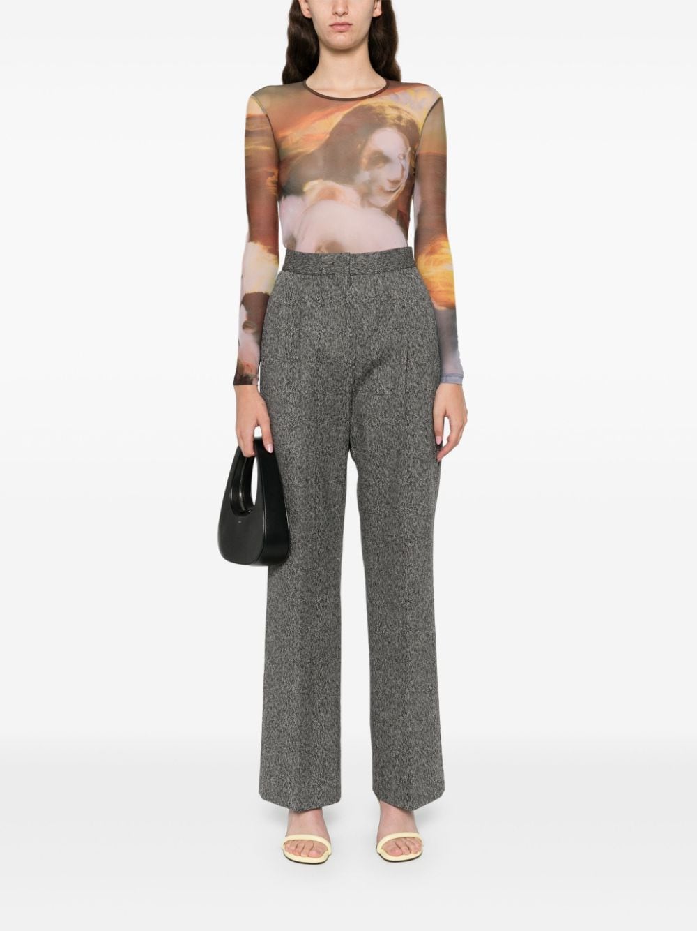 MSGM tailored trousers - Zwart