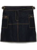 ETRO denim mini skirt - Blue