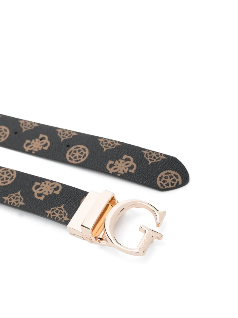 GUESS USA Kuba riem - Bruin