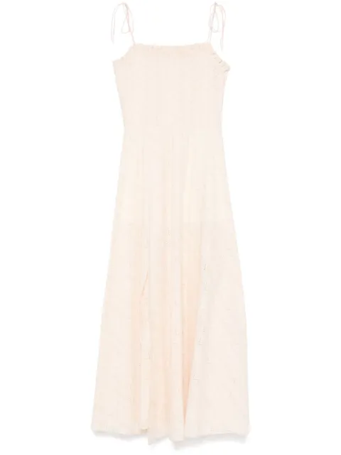PNK zigzag pattern dress