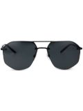 Emporio Armani pilot-frame sunglasses - Black