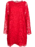 Valentino Garavani floral-lace mini dress - Red