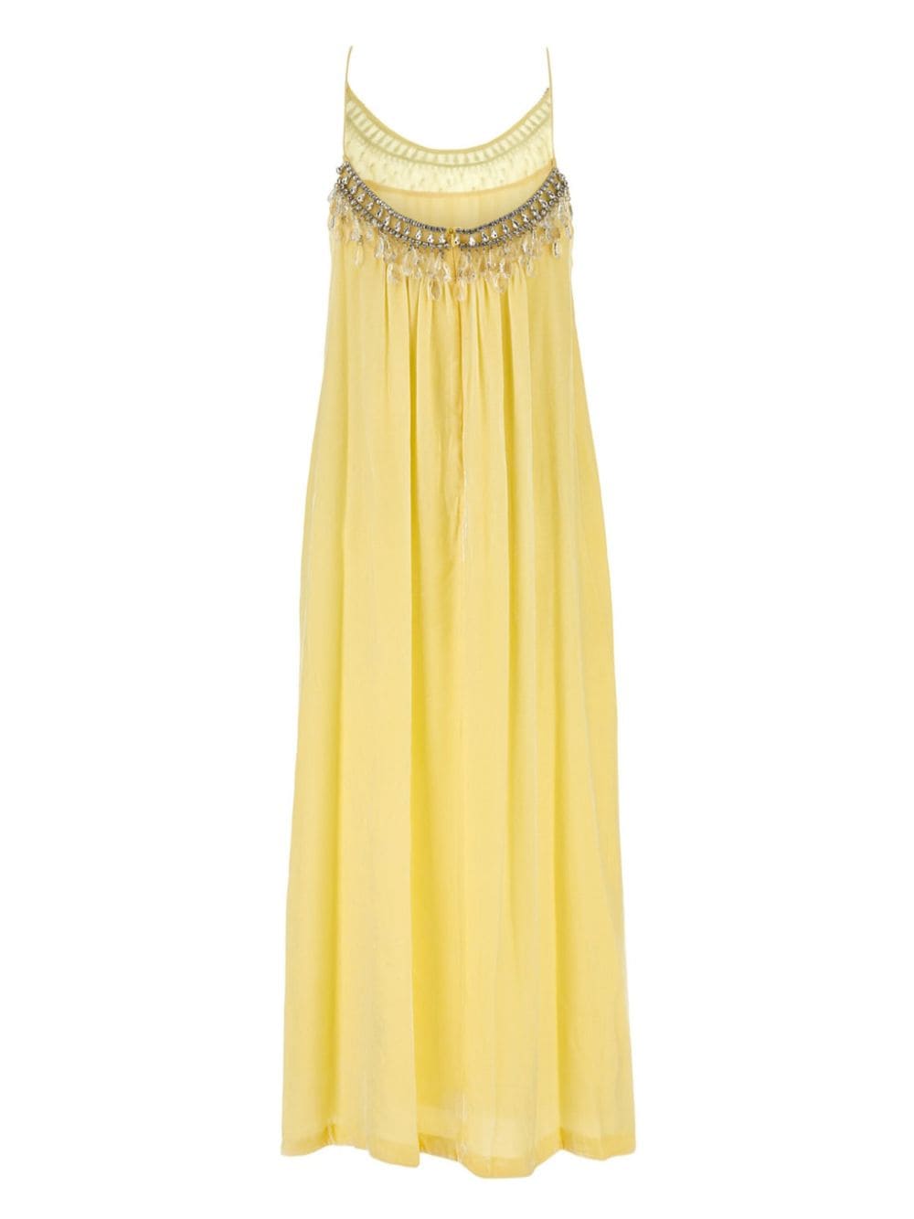 Shop Zimmermann Matchmaker Maxi Dress In Yellow