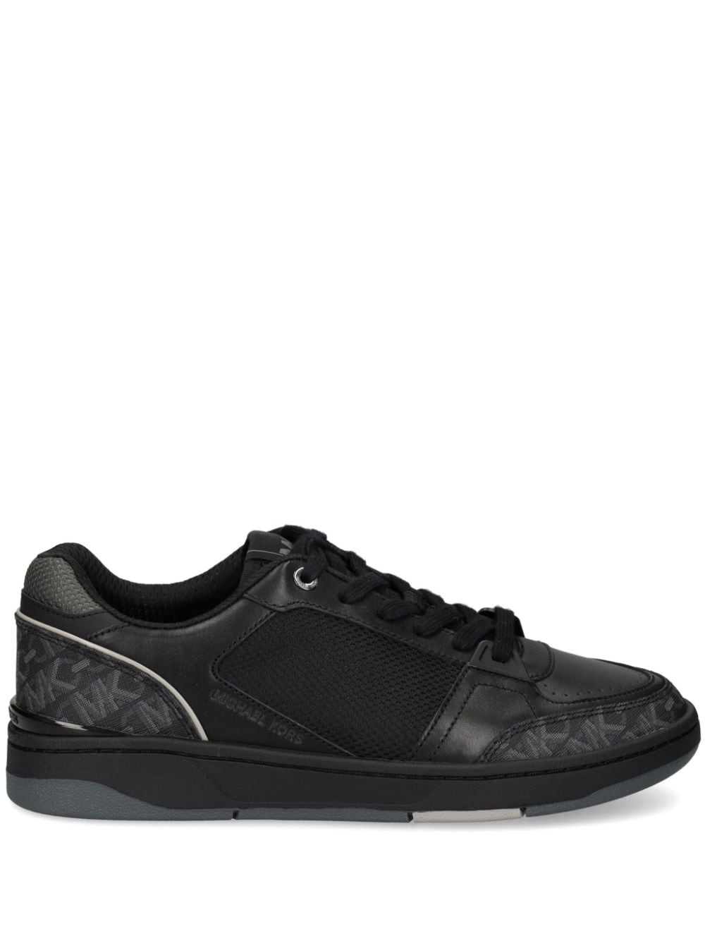 Shop Michael Kors Empire Rebel Sneakers In Black