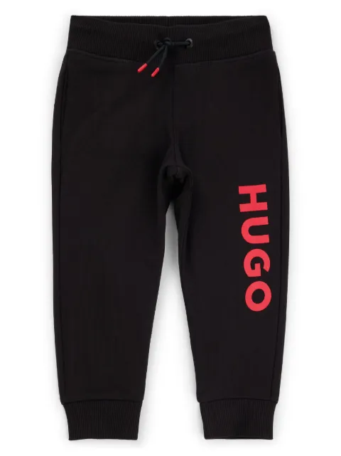 HUGO KIDS Calça esportiva com estampa de logo