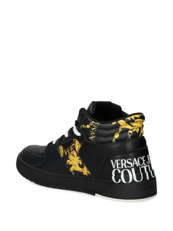 【特価/関税送料込】VERSACE JEANS STARLIGHT レザー スニーカー Versace Jeans Couture Starlight レザースニーカー | ホワイト