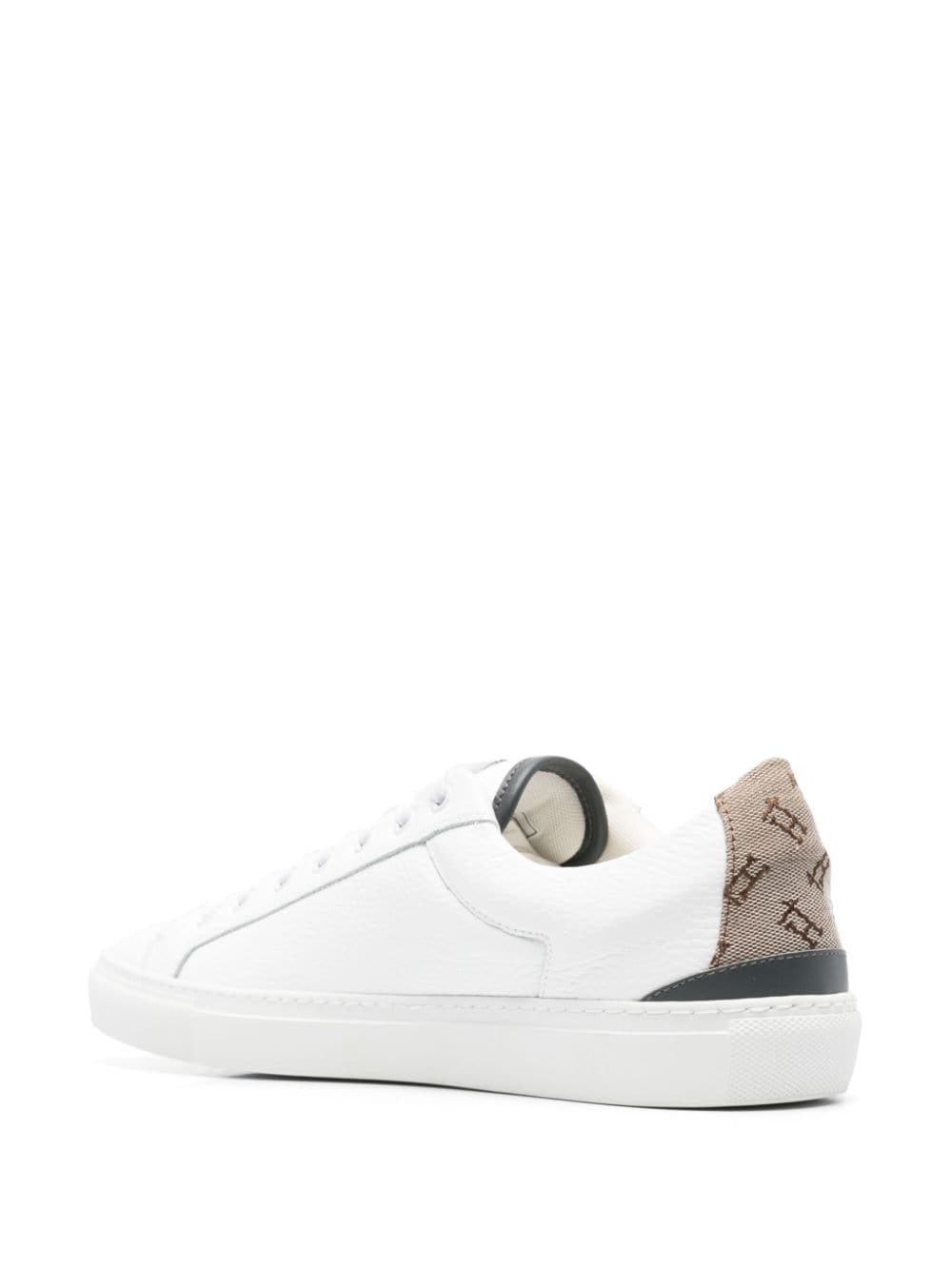 Herno Leren sneakers Wit