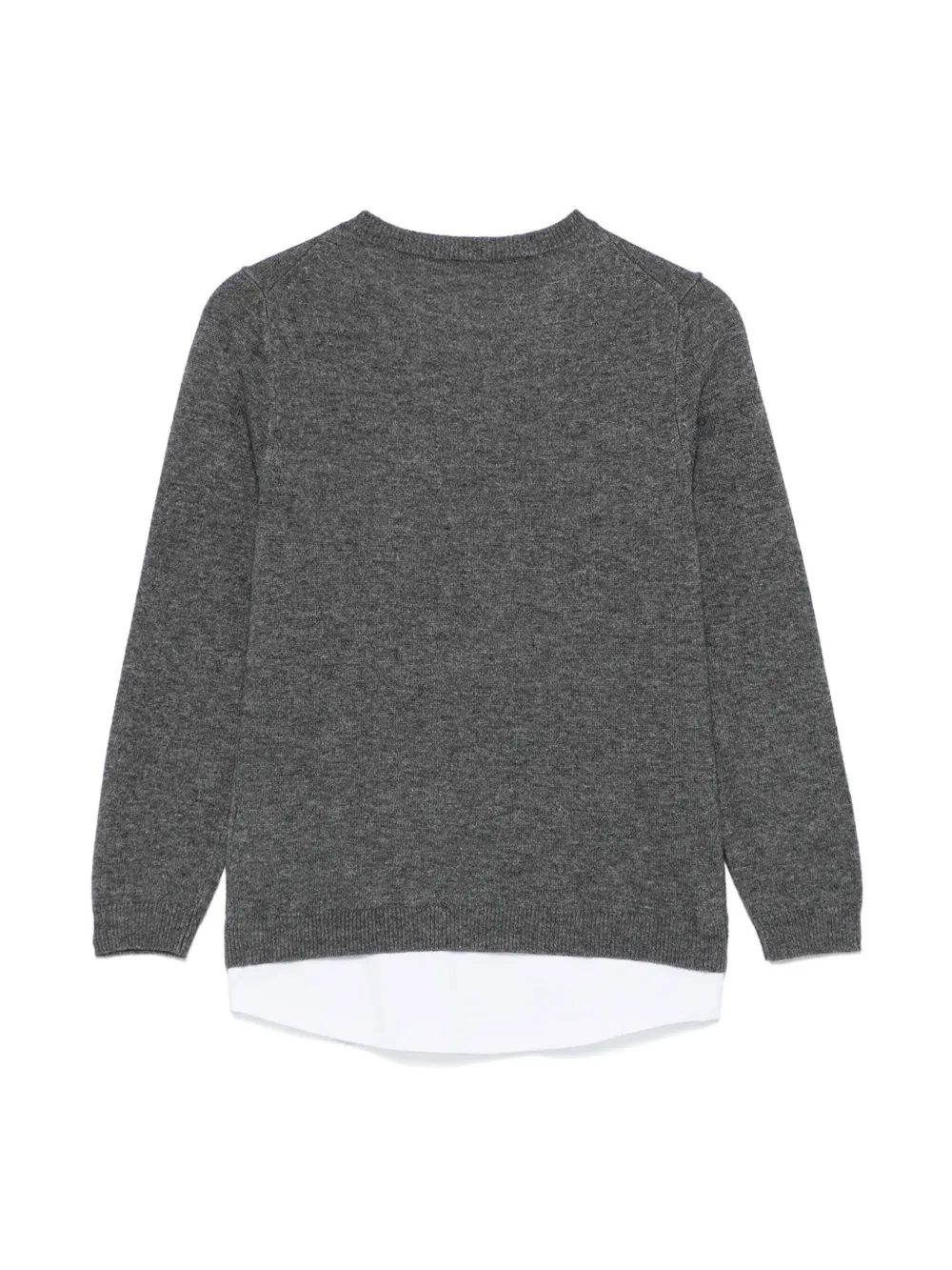 Paolo Pecora Kids layered detail sweater | Boys Knitwear | Image 2