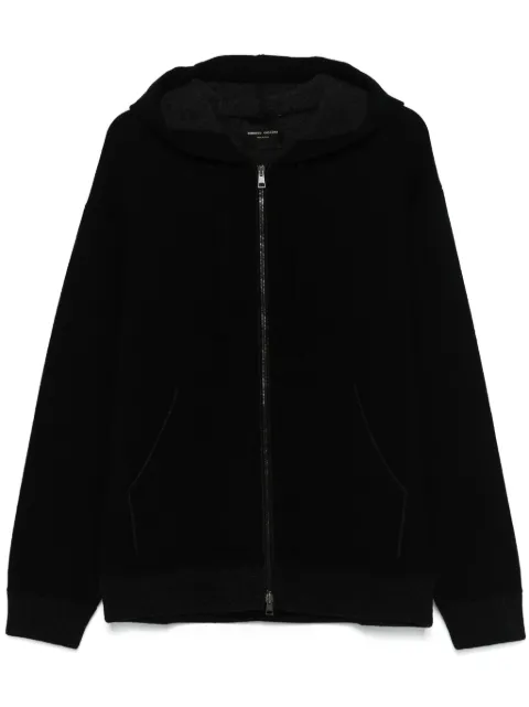 Roberto Collina hoodie en maille
