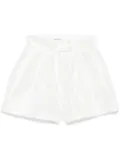 STYLAND taffeta shorts - White