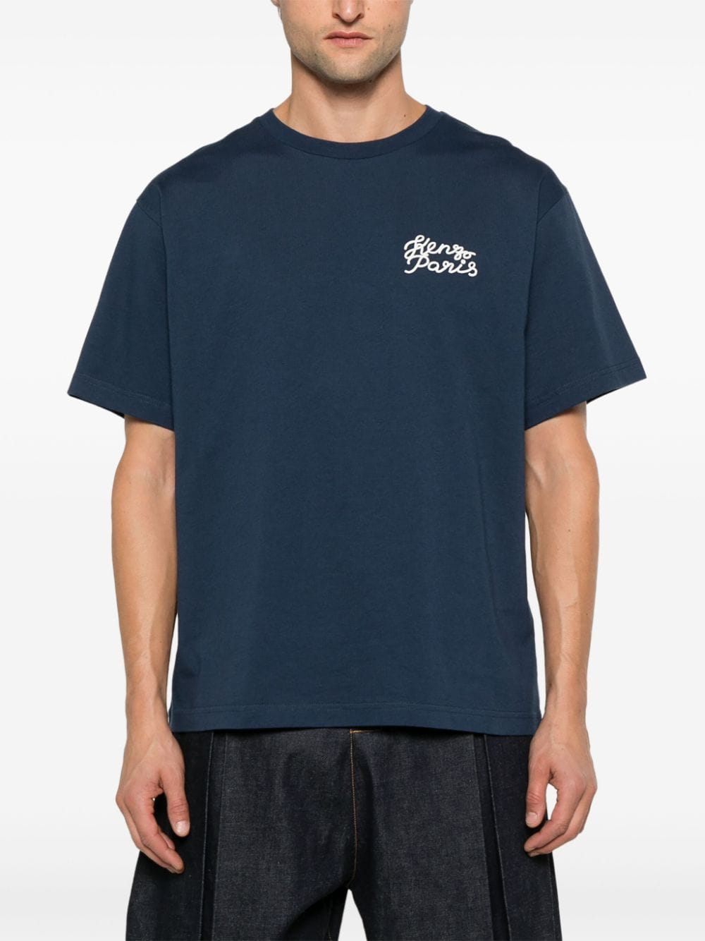 Shop Kenzo Cvd T-shirt In Blue