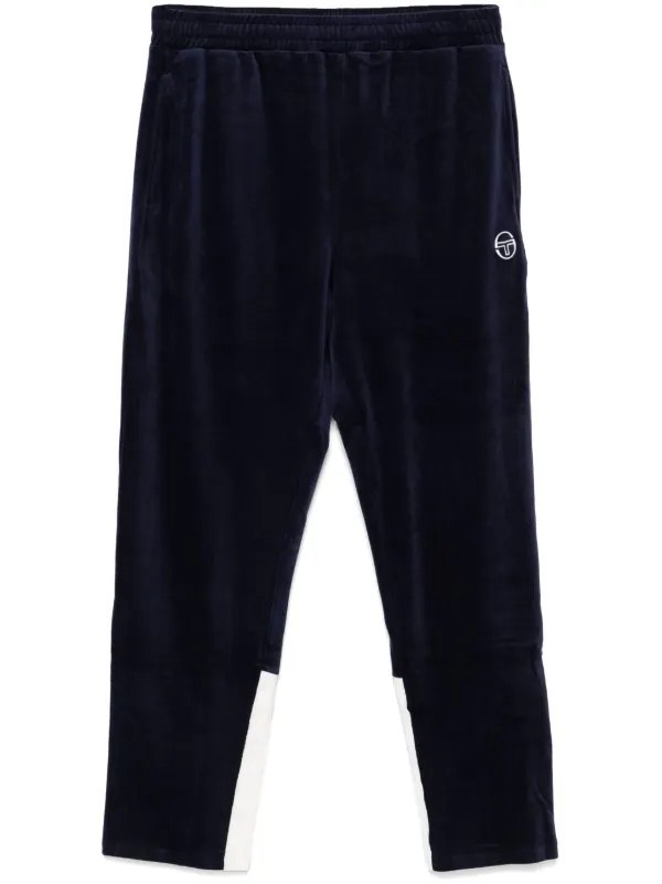 Champion navy velour track pants on sale