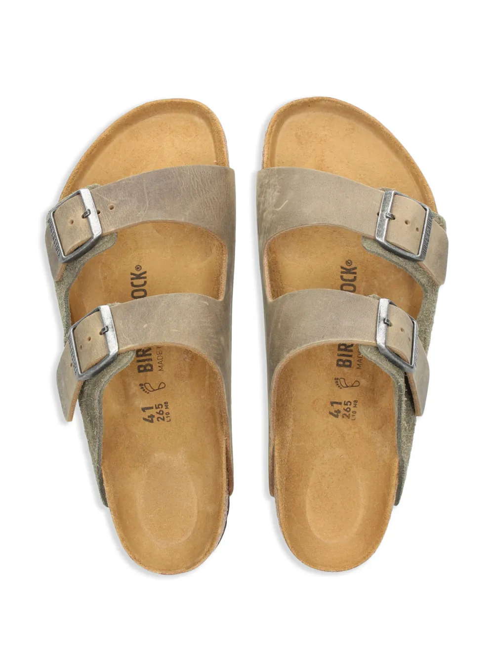 Birkenstock Arizona Slides In Grey