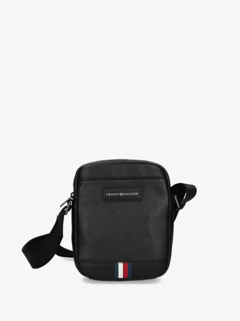 Tommy Hilfiger mochila tipo mensajero con aplique del logo