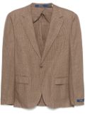 Polo Ralph Lauren checked blazer - Brown