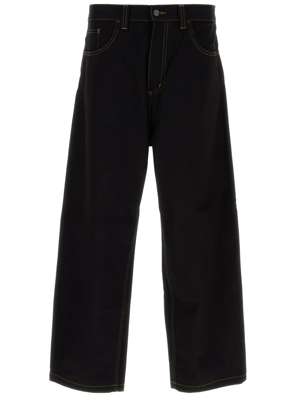Carhartt WIP jean Brandon à coupe ample | noir | Image 1