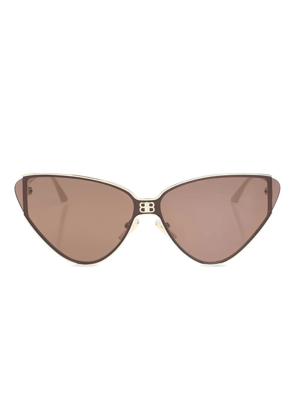 Balenciaga Eyewear Zonnebril met cat-eye montuur Goud