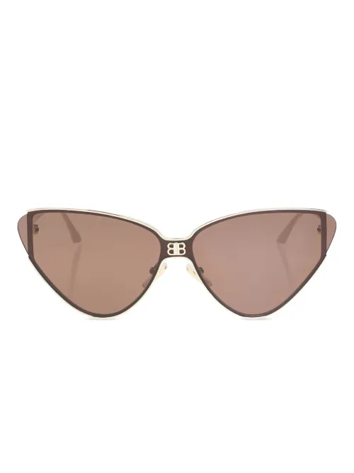 Lunettes de soleil à monture papillon - Balenciaga Eyewear - Modalova