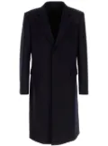 Givenchy fitted long coat - Blue