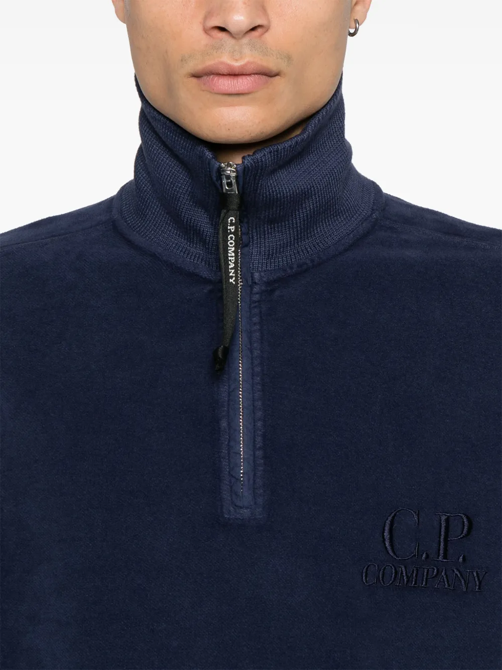 C.P. Company フリース スウェットシャツ | ブルー | FARFETCH JP 