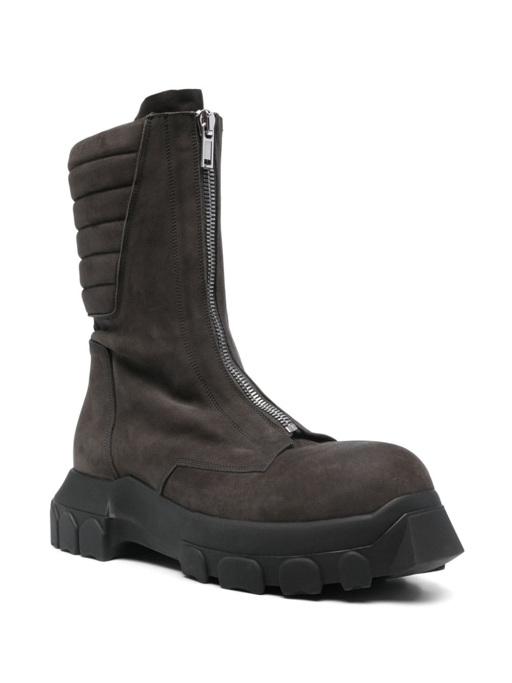 Rick Owens Moto Turbo Tractor boots - Grijs