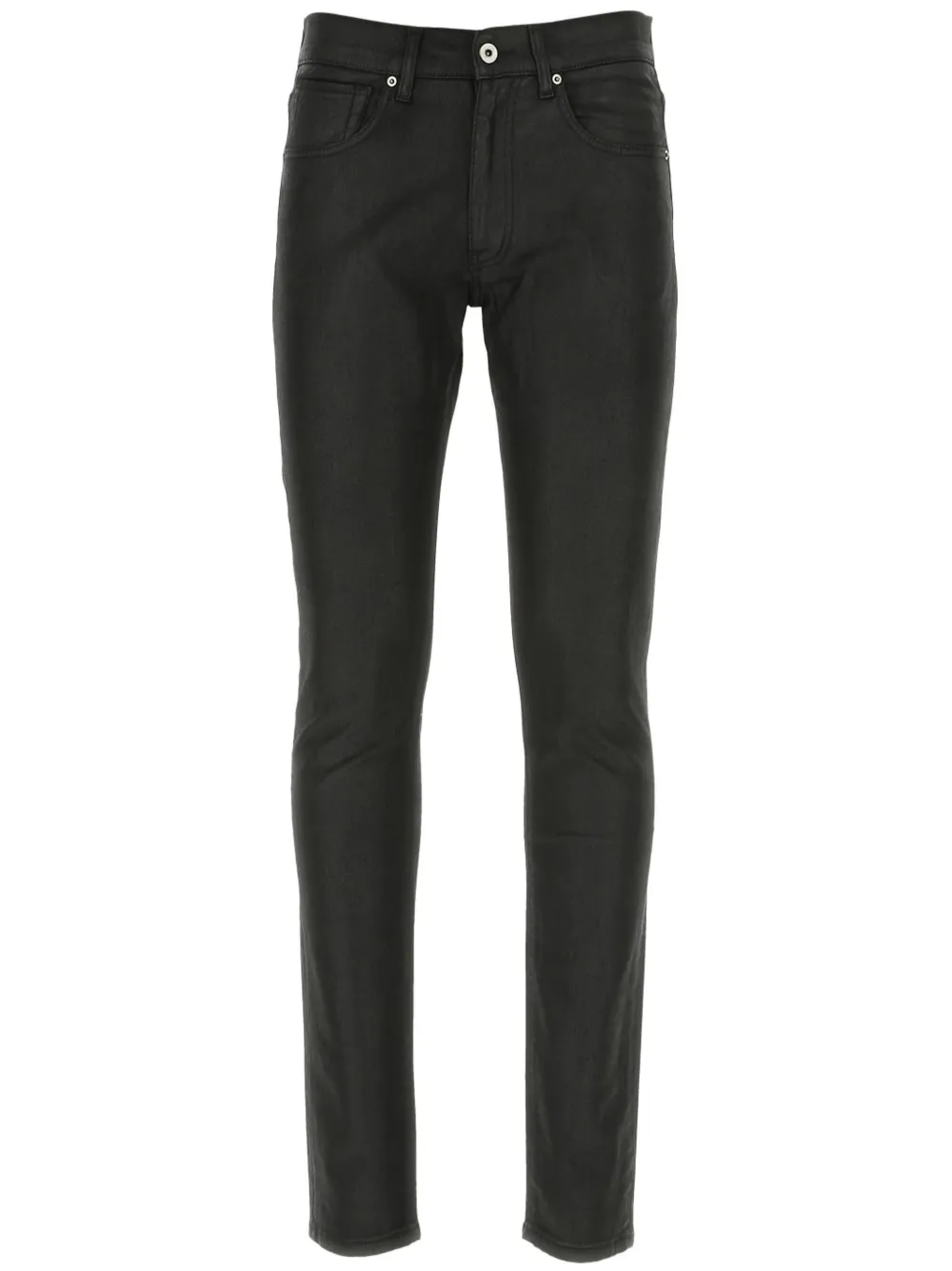 skinny-cut jeans