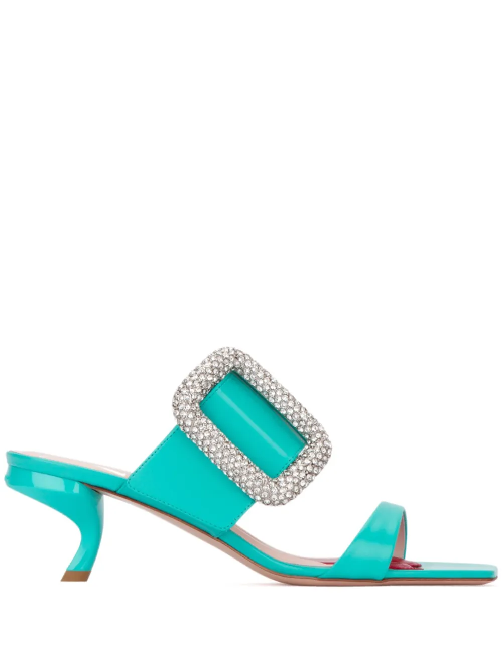 Roger Vivier mules Viv' Choc con tacón de 55mm | azul | Image 1