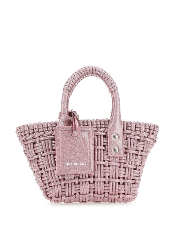 Balenciaga Bistro XXS Basket Bag | Pink | FARFETCH AO