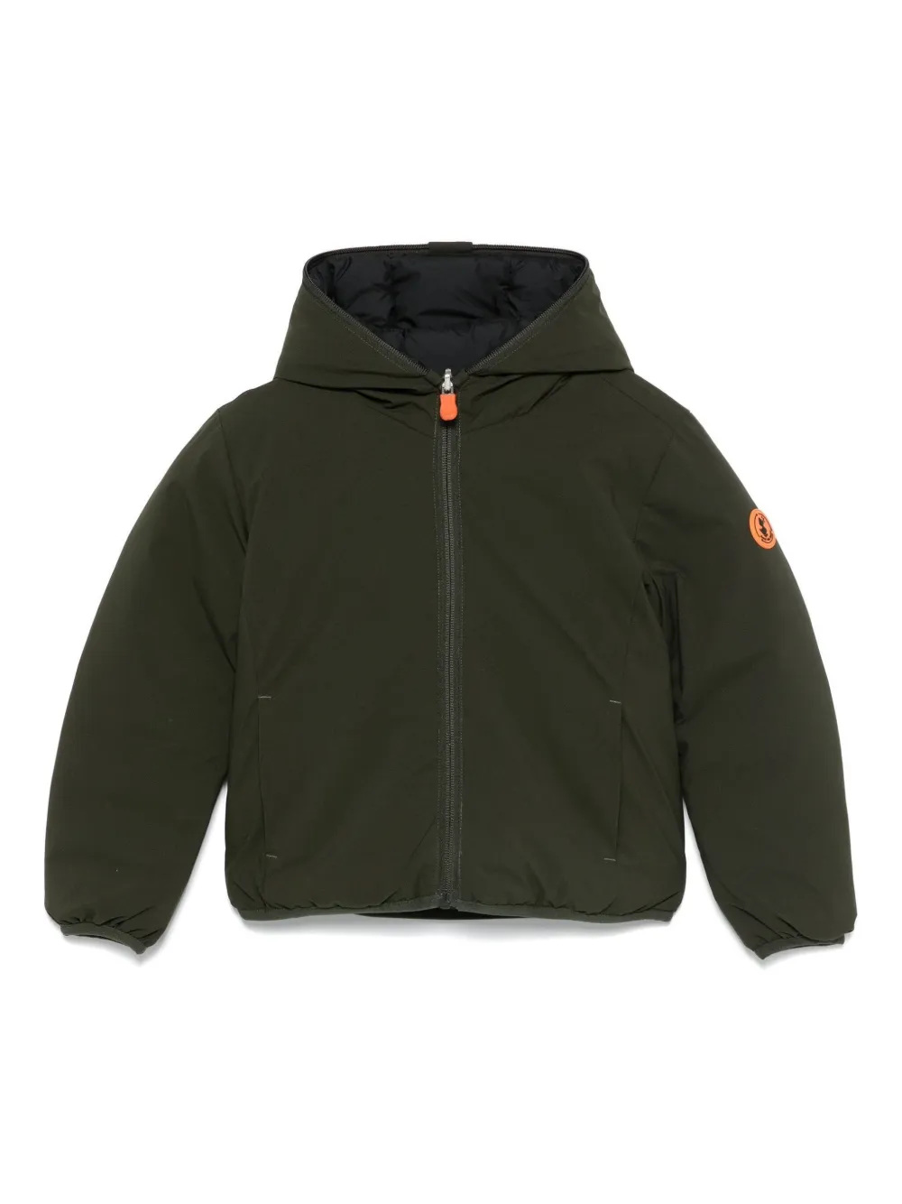 Save The Duck Kids reversible puffer jacket | Green | Image 1