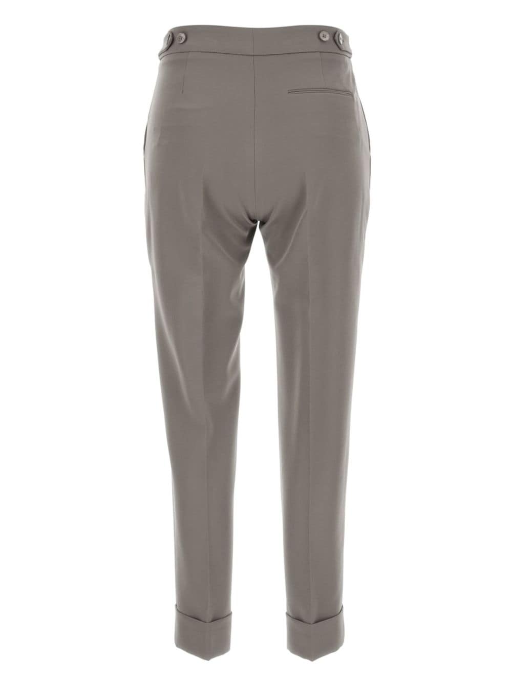 Shop Pt Torino Andrea Trousers In Grey