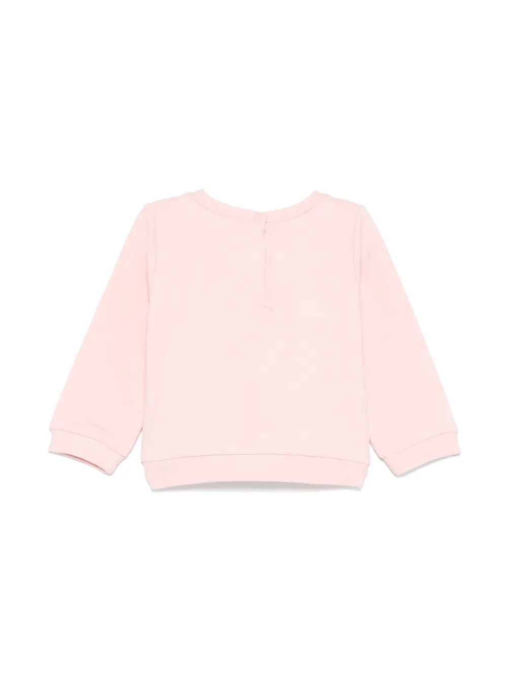 Liu Jo Kids logo-embellished sweatshirt - Roze