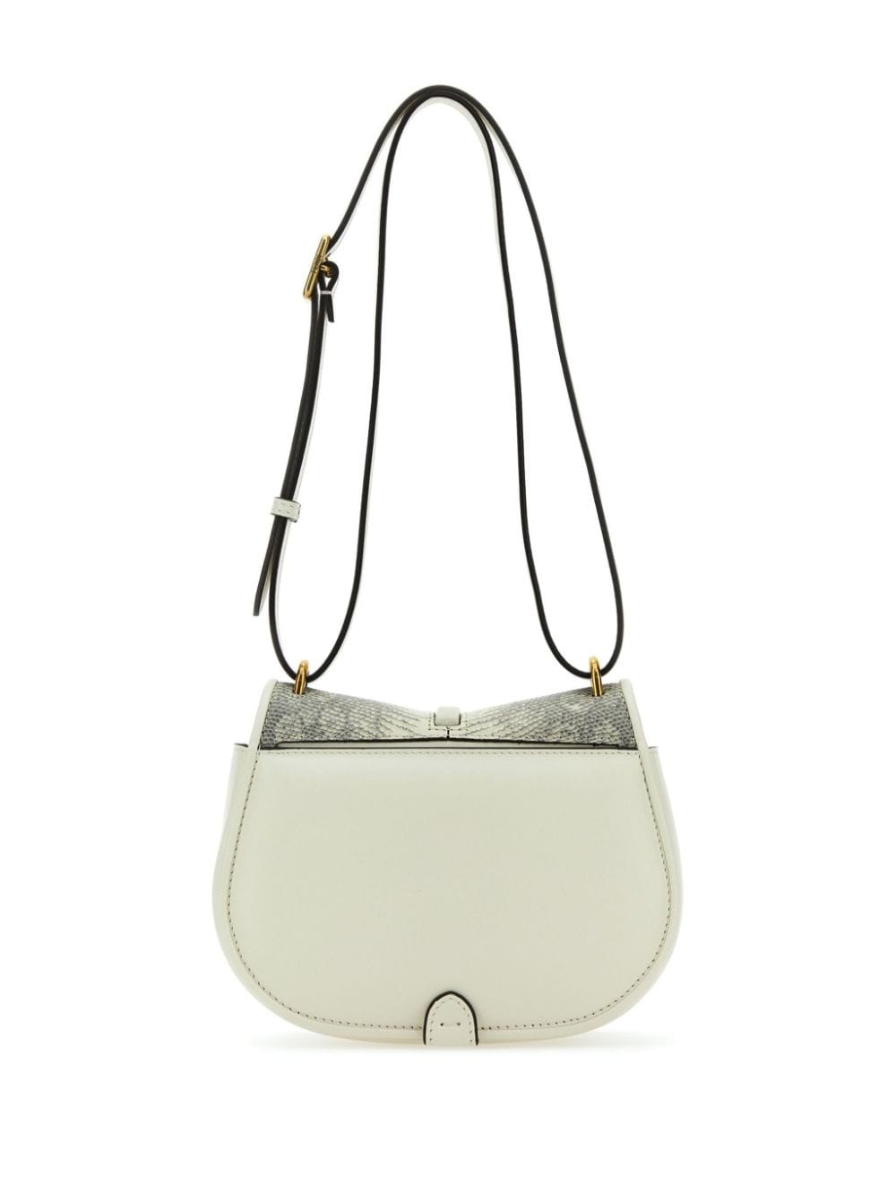 FENDI FF leather shoulder bag - Wit