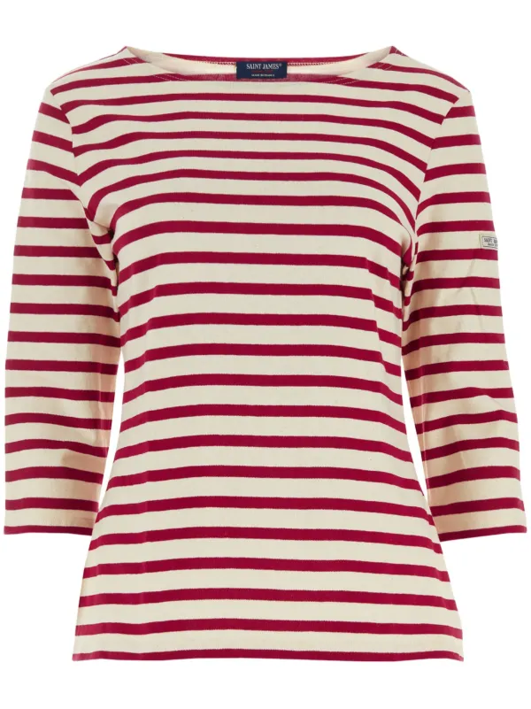 Saint James ストライプ Tシャツ