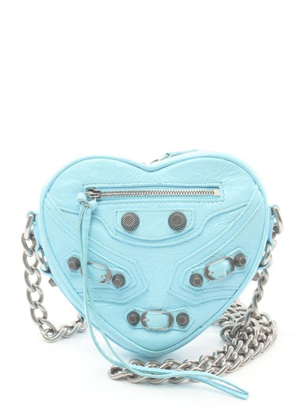 21th Century Mini Motocross Le Cagole Heart Chain crossbody bag