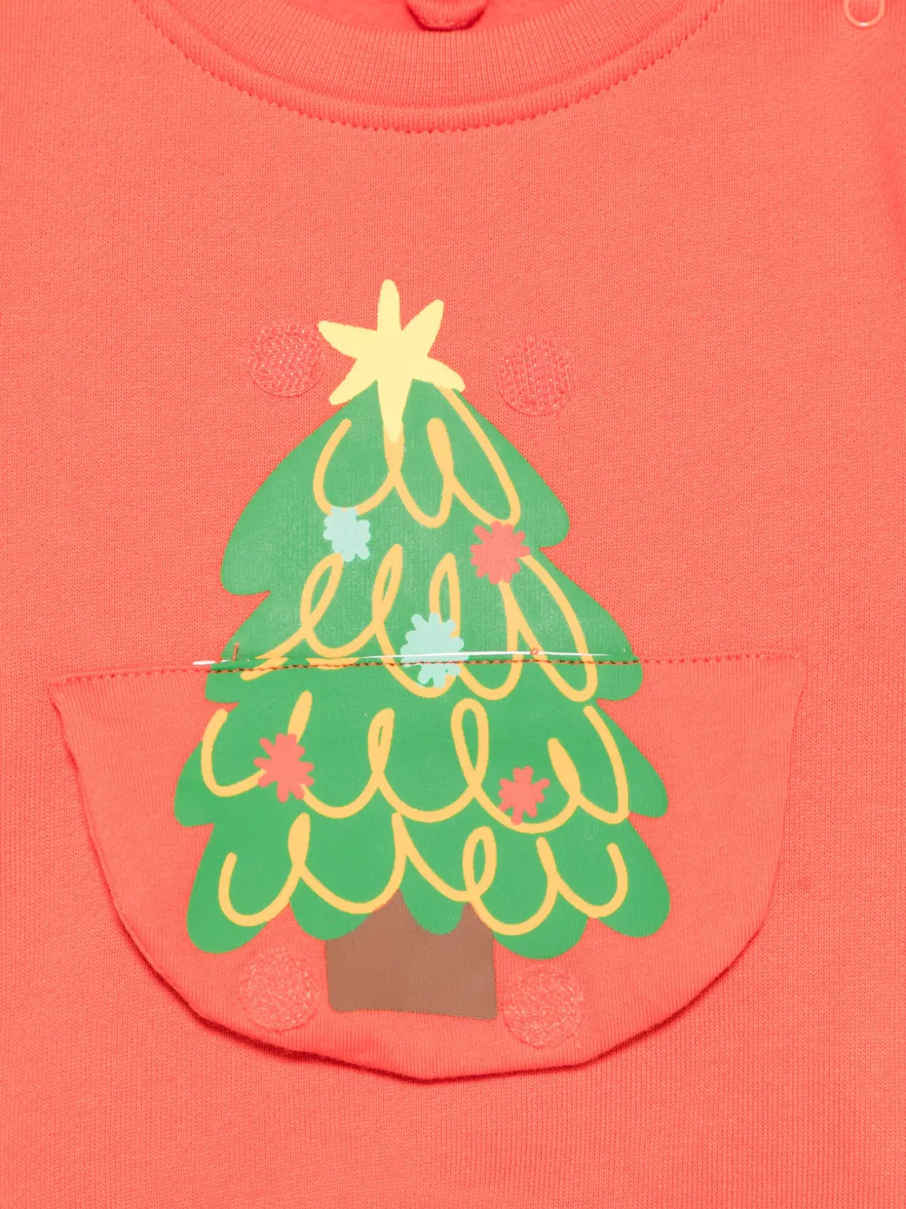 Stella McCartney Kids Sweater met verwisselbare print Rood