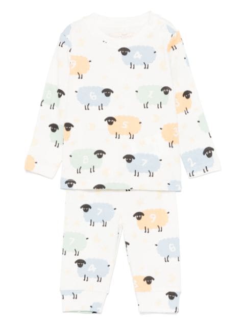 Stella McCartney Kids conjunto con motivo Sheep