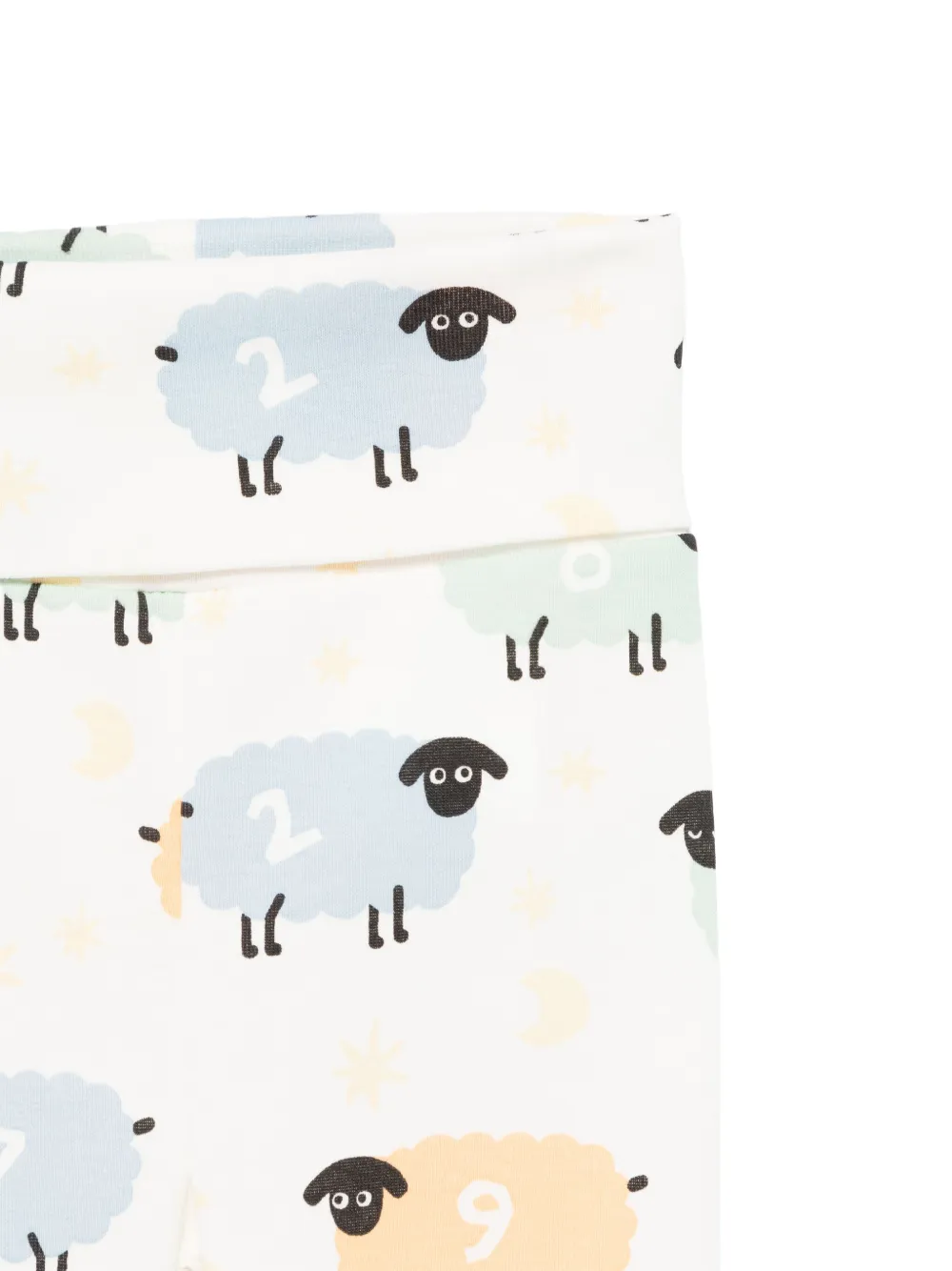 Stella McCartney Kids Top en broek met Sheep-patroon Wit