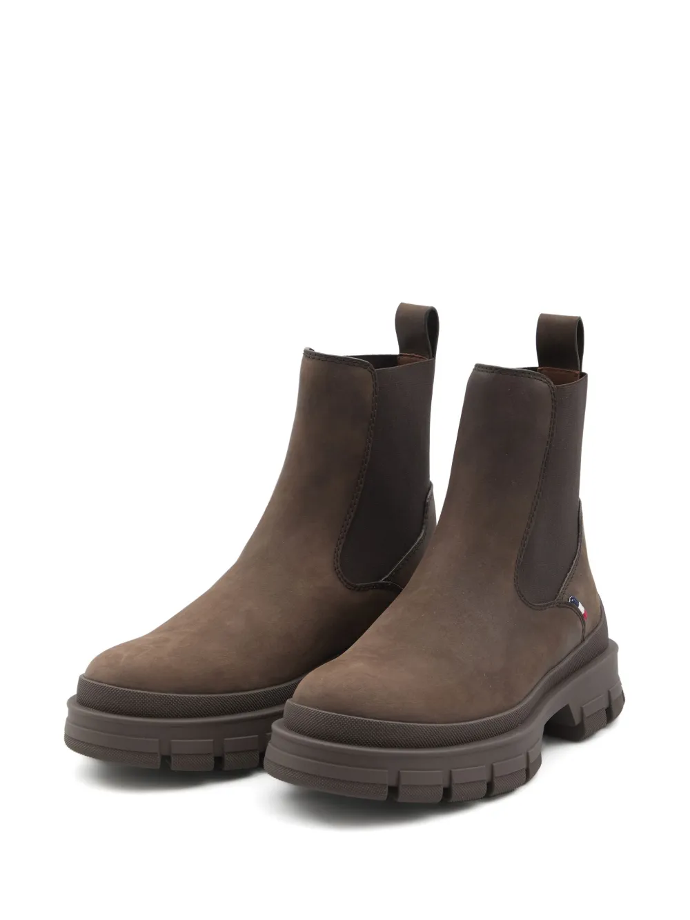 Moncler Hevea Chelsea boots Brown