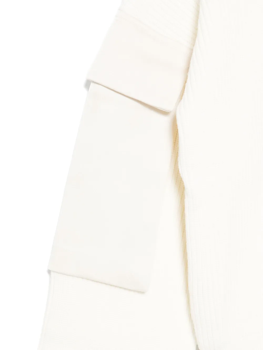 Shop Liu •jo Sleeve-pocket Jumper In White
