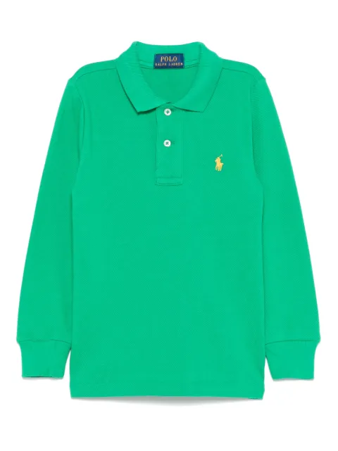 POLO RALPH LAUREN KIDS Polo Pony-embroidered polo top