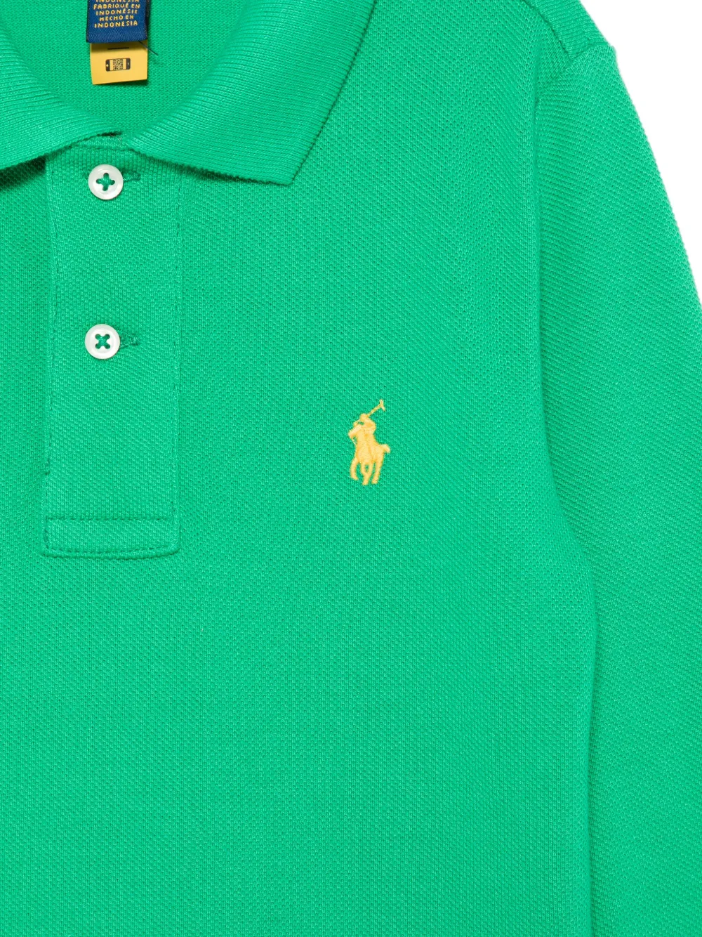 POLO RALPH LAUREN KIDS Top met borduurwerk Groen