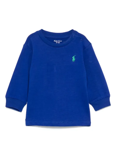 POLO RALPH LAUREN KIDS T-shirt con ricamo