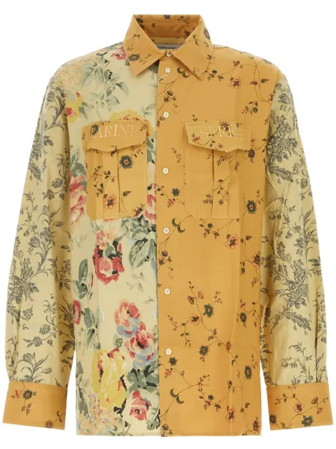 Marine Serre floral-print shirt