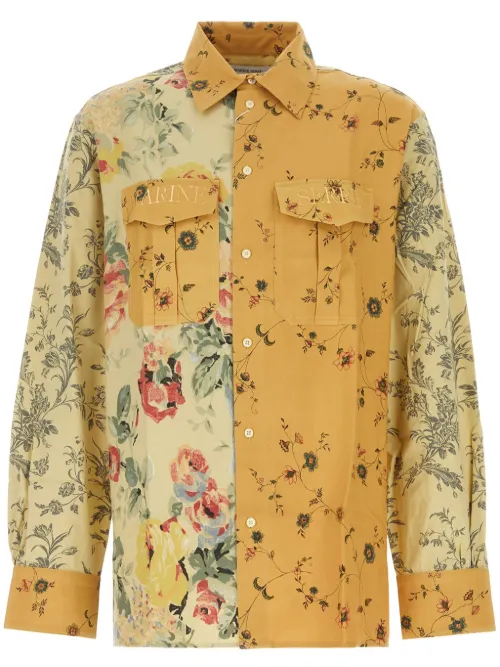 Chemise à fleurs - Marine Serre - Modalova