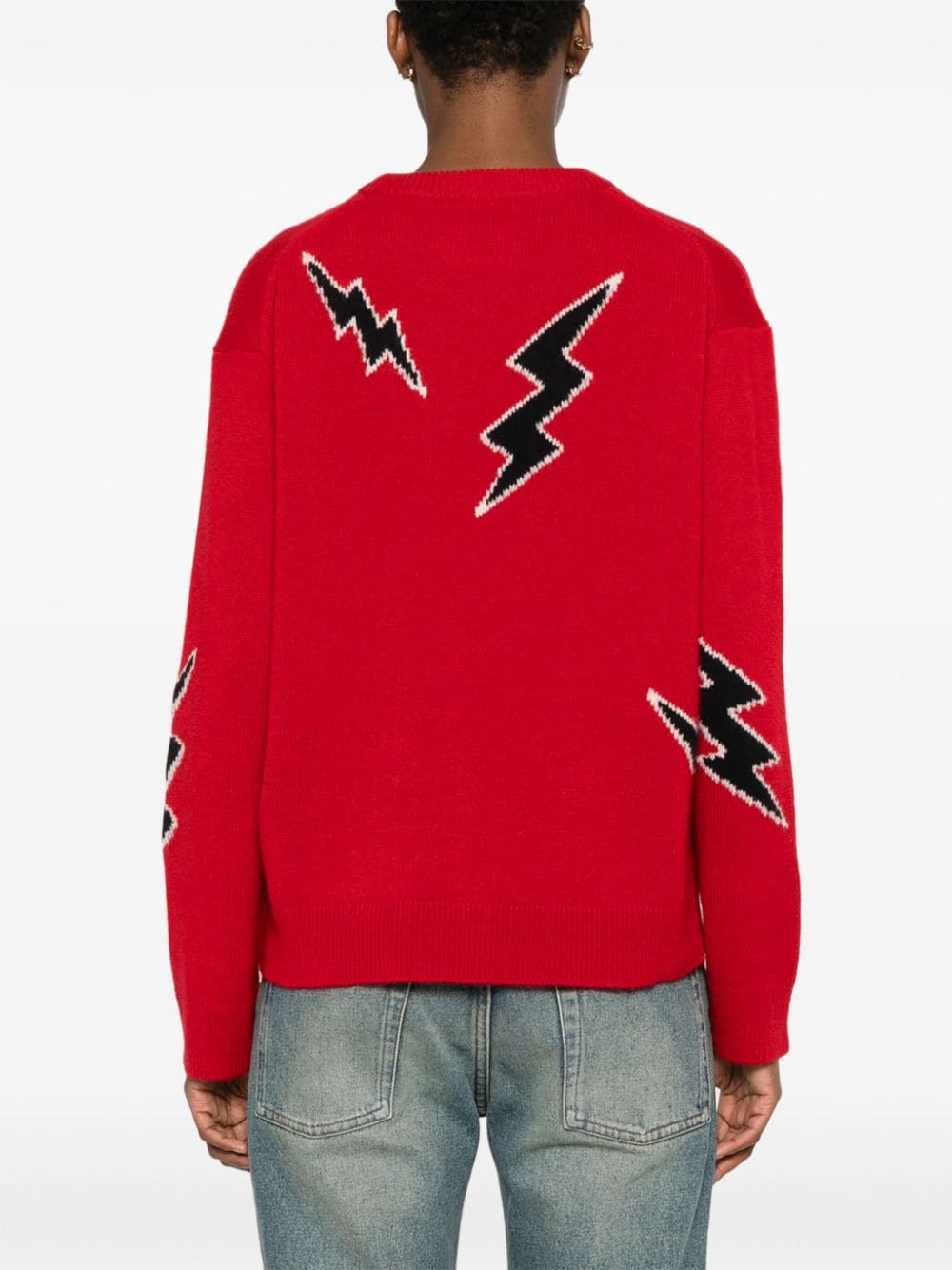 Shop Zadig & Voltaire Markus Sweater In Red