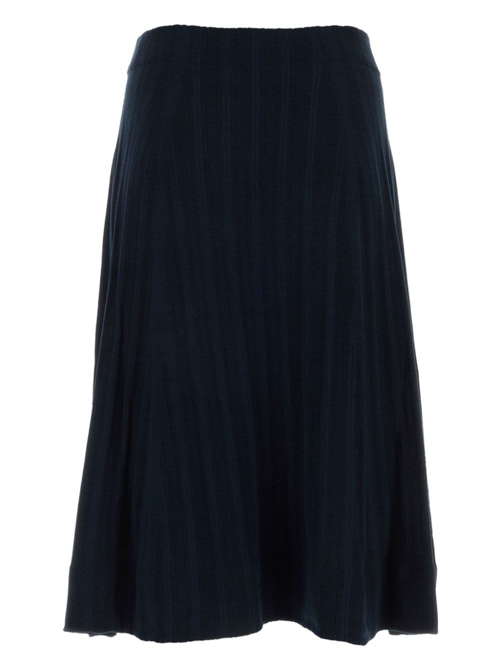 Co silk skirt - Blauw