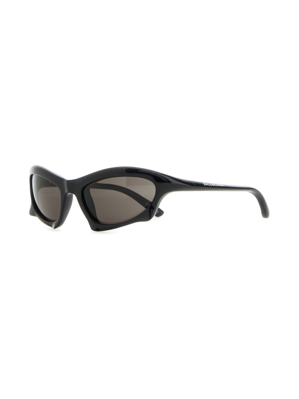 Balenciaga Eyewear Gewikkelde zonnebril - Zwart