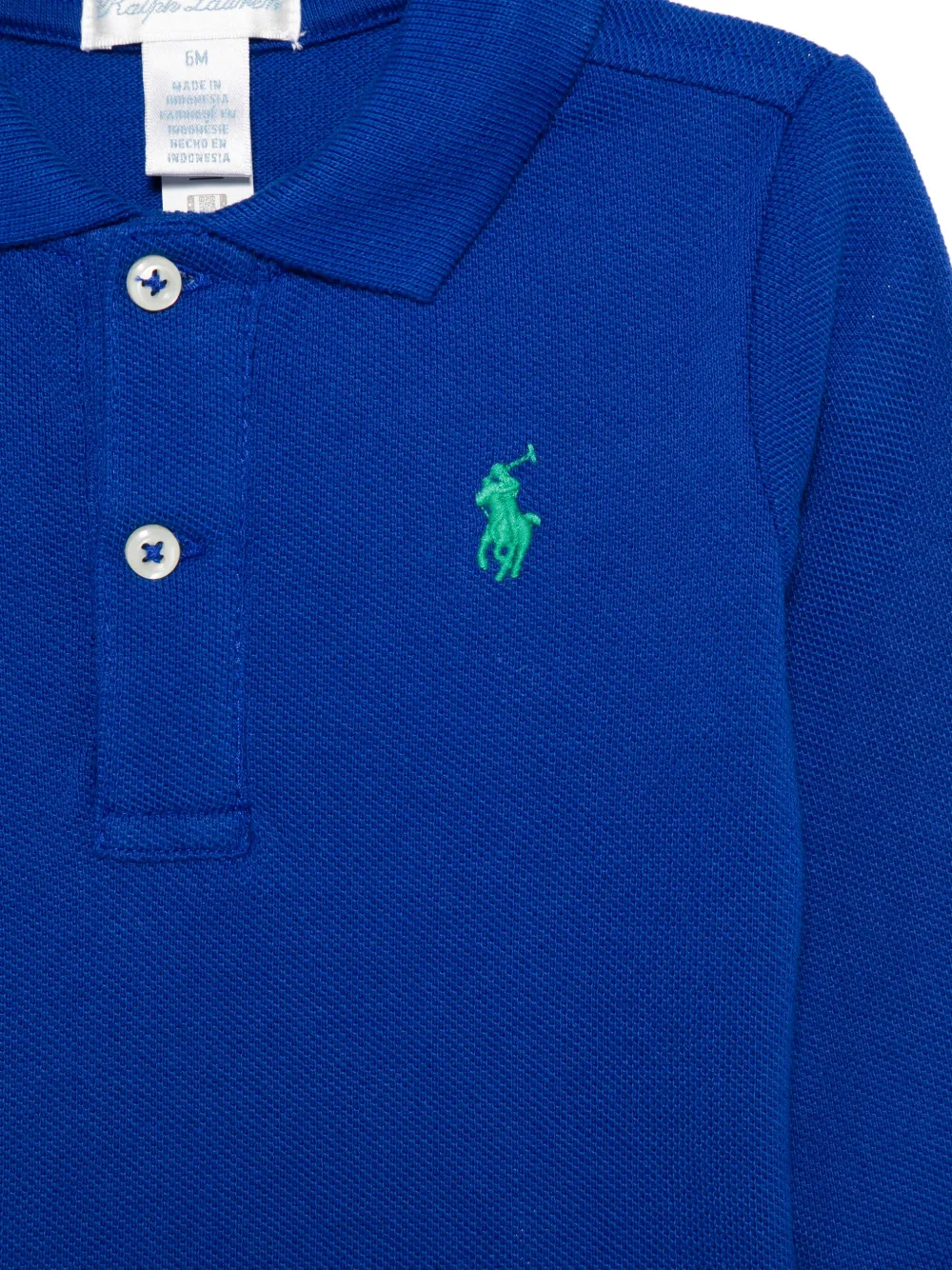 POLO RALPH LAUREN KIDS Top met borduurwerk Blauw
