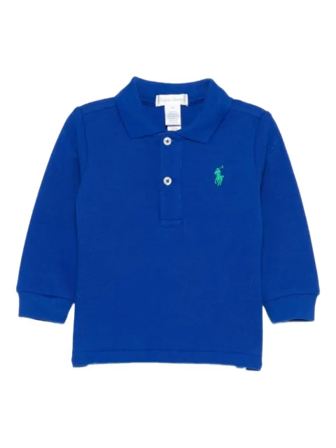 POLO RALPH LAUREN KIDS توب بولو بتطريز 'بولو بوني'