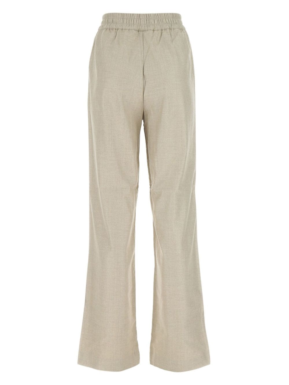 Co drawstring straight-leg trousers - Beige